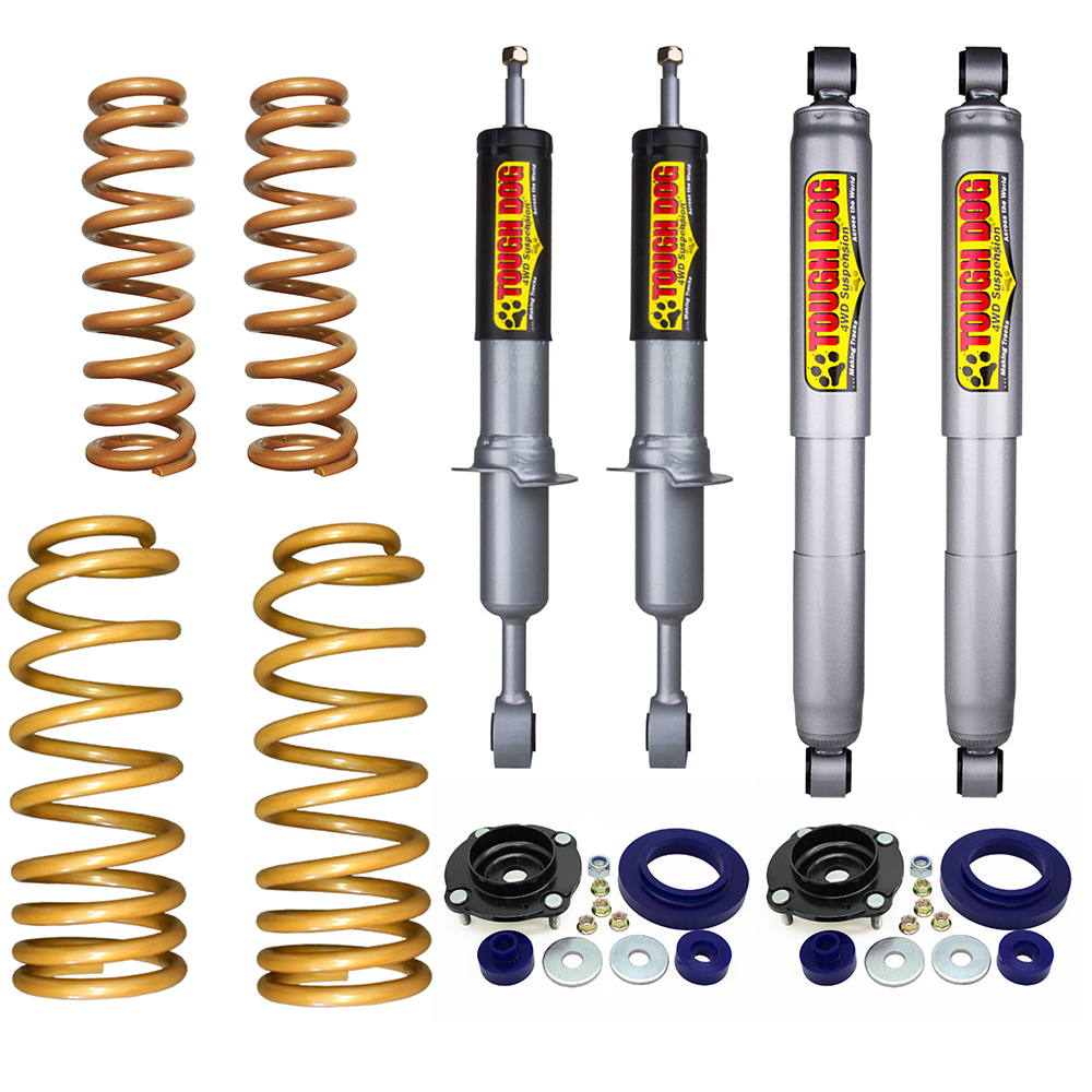 Tough Dog Foam Cell 30mm Lift Kit Suitable For LDV T60 MAX Plus (Coil Rear) - TDFC40T60
